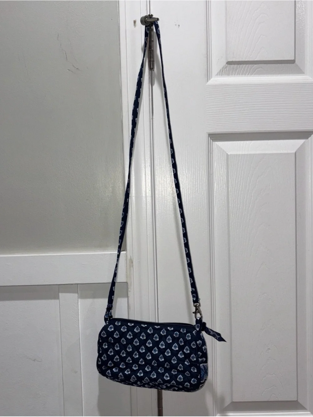 Vera Bradley Nantucket Navy Crossbody Bag Purse Retired